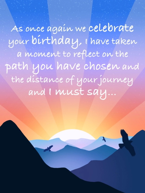 front of Recovery Wishes "The path you have chosen" card